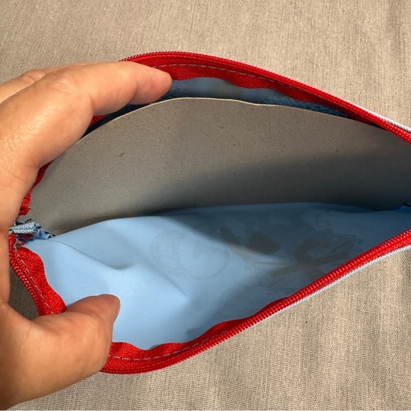 Helix Union Jack UK Bulldog envelope pouch, school supplies, makeup, NEW - Picture 2 of 5